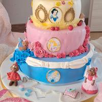 torta scenografica principesse
