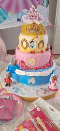 torta scenografica principesse