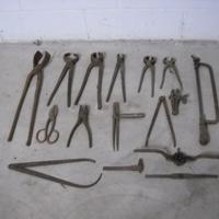 ATTREZZI ANTICHI PER FABBRO