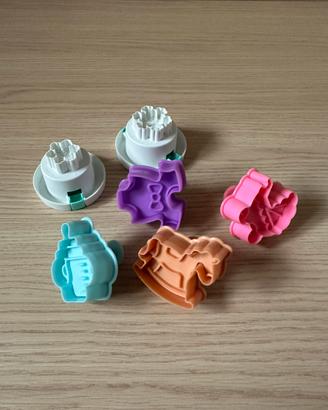Set 6 tagliapasta a espulsione Silikomart