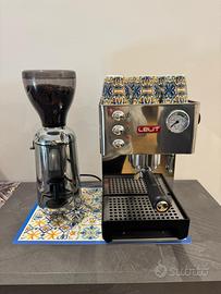 Macchina da caffe piu macina caffè professionale