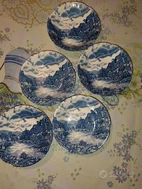 ciotola   di porcellana inglesi . Johnson bros