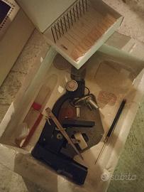 Gioco vintage Microscope lab stein optik