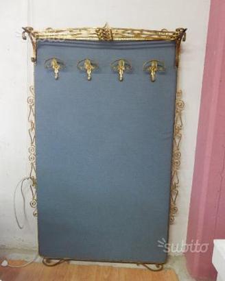 Attaccapanni specchio console vintage