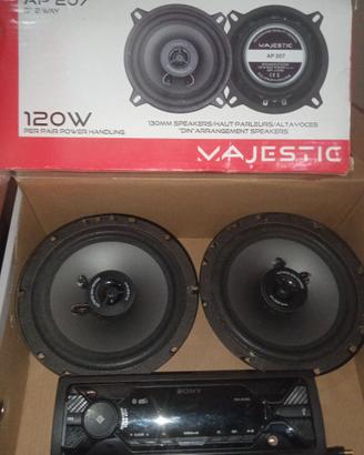Sony DSX a510bd  + casse Majestic AP210 - AP207