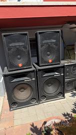Casse / impianto audio passivo/ moltarbo/ jbl