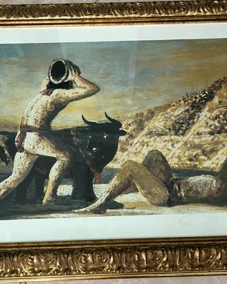 salvatore fiume litografia quadro