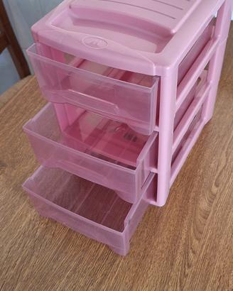 cassettiera in plastica 