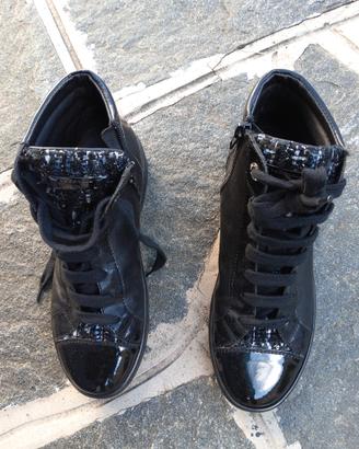 Sneackers nere origin.TOSCA BLU nuove più omaggio