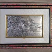 quadro in lamina d'argento 