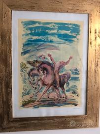 Litografia  Aligi Sassu numerata