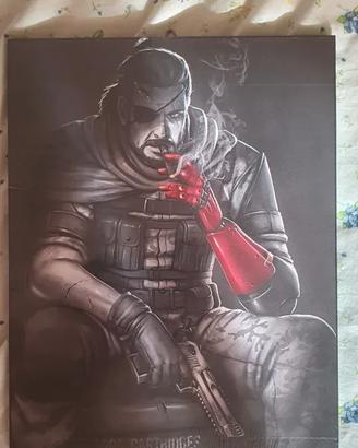 Metal Gear Solid V Phantom Pain Mensola Quadro