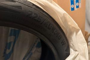 Coppia gomme continental 91w 225/45 r18w