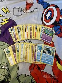 100 card cards pokèmon set da collezione box ITA