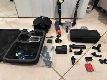 Gopro hero 10 black e accessori vari