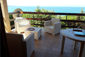 Spiaggia S Anea Scoada Or, 2 case sul mare