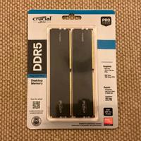 RAM Crucial DDR5 128 GB (Kit 2×64 GB)