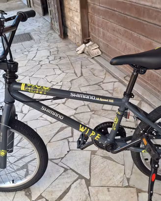 bici misura 20 bmx doppio colore freystile 