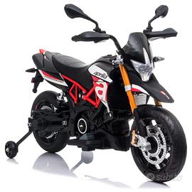 Moto Elettrica per Bambini 12V Aprilia Dorsoduro