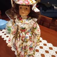 Bambola in porcellana  da collezione