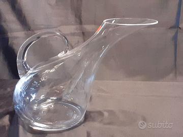 Decanter in vetro con manico Bormioli