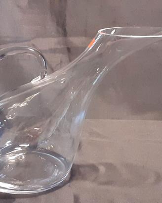 Decanter in vetro con manico Bormioli