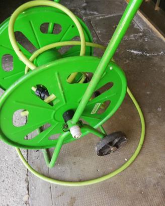 Carrello portagomma con gomma