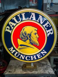 Cartellone Illuminato Birra Paulaner Munchen