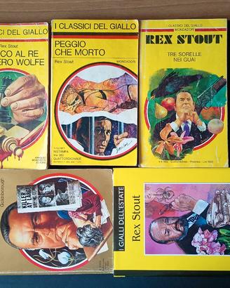 Cinque romanzi di Rex Stout