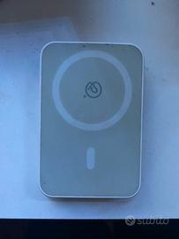 Powerbank 5000mAh con Ricarica Wireless Magnetica