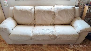🛋️ Divano 3 posti in pelle (Divani & Divani)