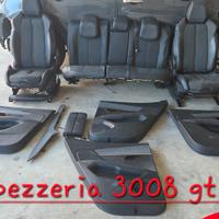 tappezzeria Peugeot 3008 gt line 2017