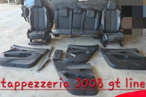 tappezzeria Peugeot 3008 gt line 2017