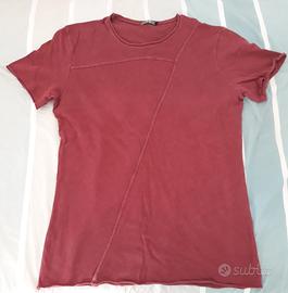 T-Shirt Bordaux Zuiki Maniche Corte L