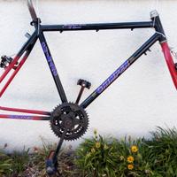 Telaio MTB uomo nero / rosso Grimper 26” usato