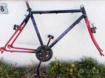 Telaio MTB uomo nero / rosso Grimper 26” usato