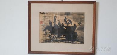 HSIAO CHIN, 1960, Inchiostro su carta