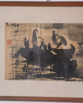HSIAO CHIN, 1960, Inchiostro su carta