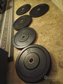 DISCHI BUMPER OLIMPIONICI FORO 50 PALESTRA GYM
