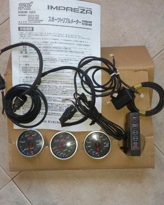 Subaru impreza sti genome kit manometri 60mm