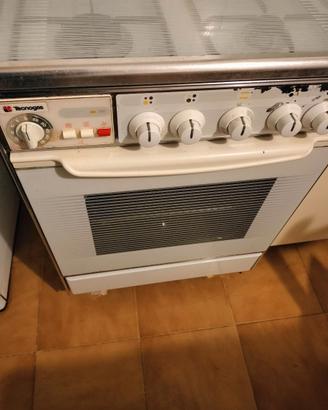 Forno con piano cottura tecnogas