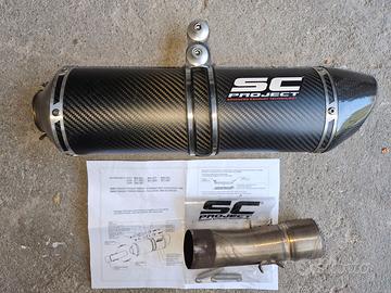 scarico SC Project per BMW F 800 GS