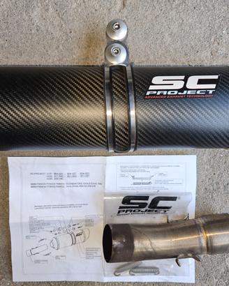 scarico SC Project per BMW F 800 GS