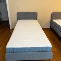 Letto singolo con materasso 90x200 - quasi nuovo
