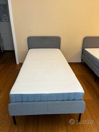 Letto singolo con materasso 90x200 - quasi nuovo