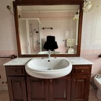 Mobile bagno con Specchiera e Marmo