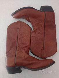 Stivali da cow boy uomo Tony Lama - Pelle Marrone