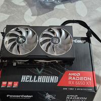 Scheda video  Amd Radeon 6650 XT 8gb