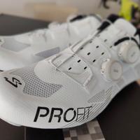 SCARPE BICI CARBONIO SPIUK DUAL BIANCO TAGLIA 45