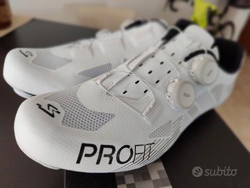 SCARPE BICI CARBONIO SPIUK DUAL BIANCO TAGLIA 45